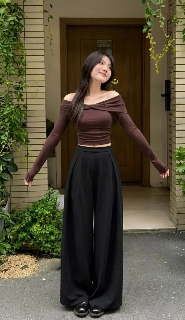 woman wearing a casual outfit