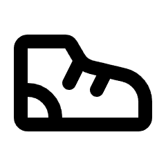 Black shoe